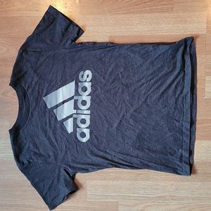 Adidas youth medium tshirt gray